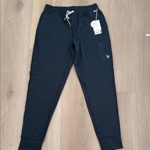 Vuori Dark Blue Joggers with Drawstring